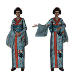 geisha, fantasy, costume