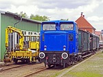 diesel locomotive, railway museum, schönberger beach