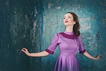 woman, emotion, pink