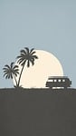 travel, palm, island