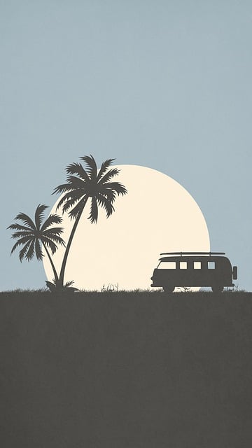 Free Travel Palm illustration and picture