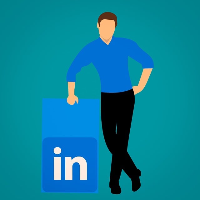 Free linkedin social media illustration