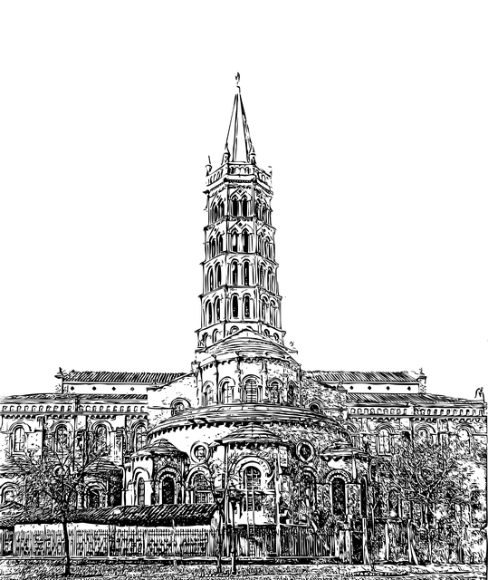 Čárová Grafika, Architektura, Kostel