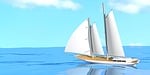 sailing boat, yacht, sail