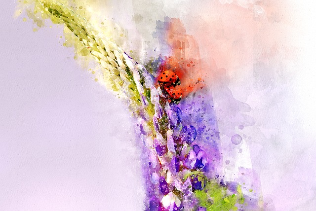 Download free HD stock image of Ladybug Colorful Free ladybug colorful watercolor illustration