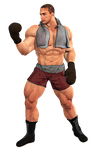 man, muscles, fitness studio