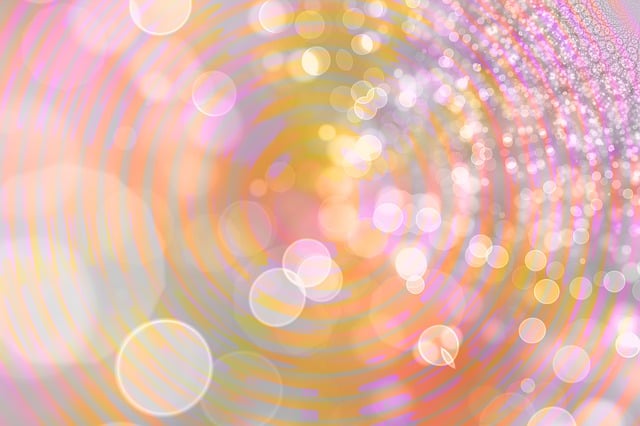 Free bokeh esoteric background illustration