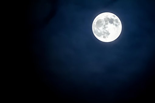 Måne, Himmel, Luna, Astronomi, Fuldmåne