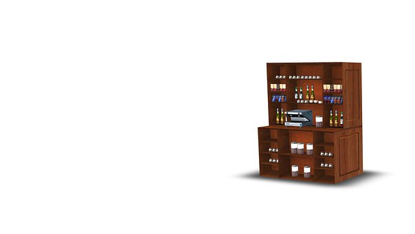 Computer Grafik, Kaffe, Kaffebar, Hvid