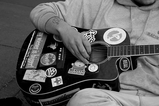Guitarra, Guitarrista, Músico Callejero