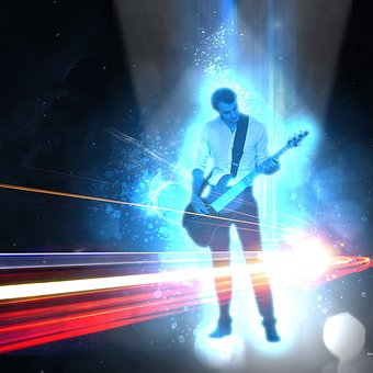 Free Bass Guitar Romanosky illustration and picture