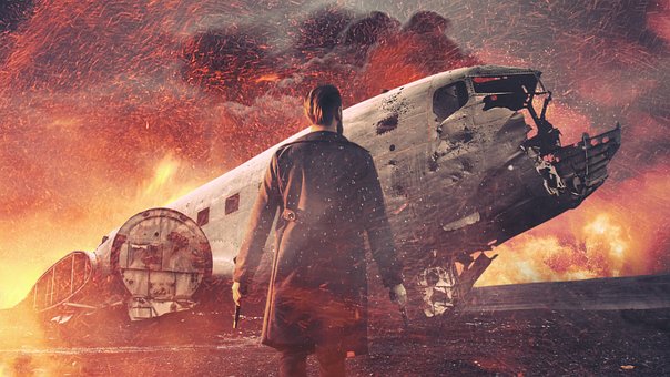 Free Wreckage Smoke photo and picture