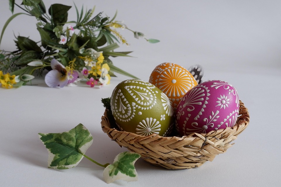 Påskägg påsk inredning glad · free photo on pixabay