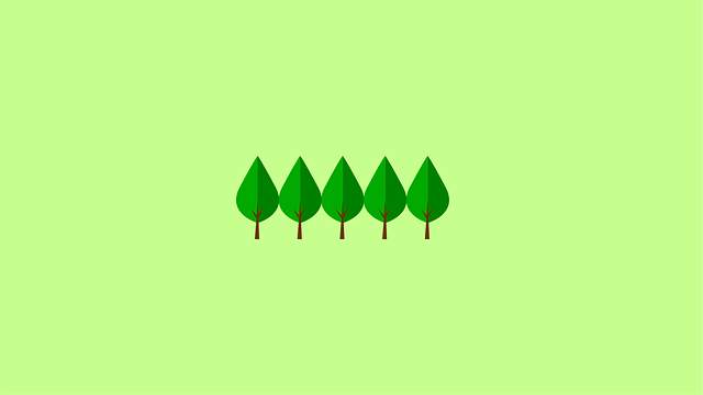Træer, Natur, Smukt Tapet, Minimal