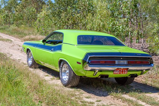 Auto, Voertuig, Ontwijk Uitdager, Mopar
