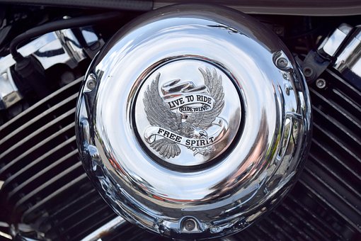 Free Chrome Motorcycle photo and picture