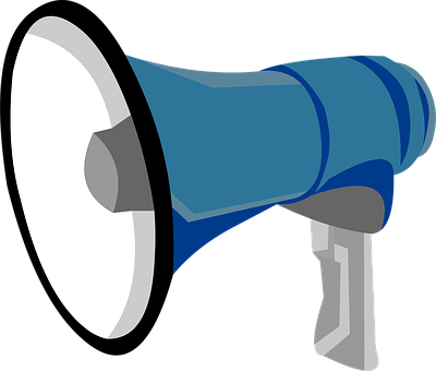 Free Megaphone Loudspeaker vector and picture