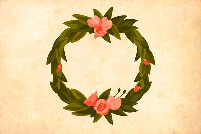 Free flower background vintage illustration
