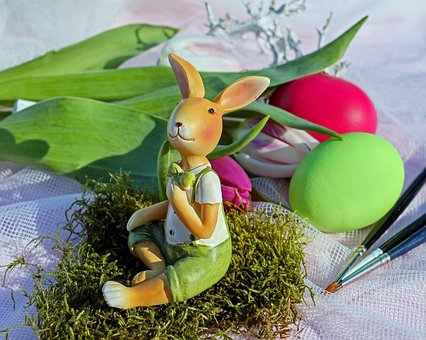 Easter Bunny, Wielkanoc, PostaÄ, ZajÄc