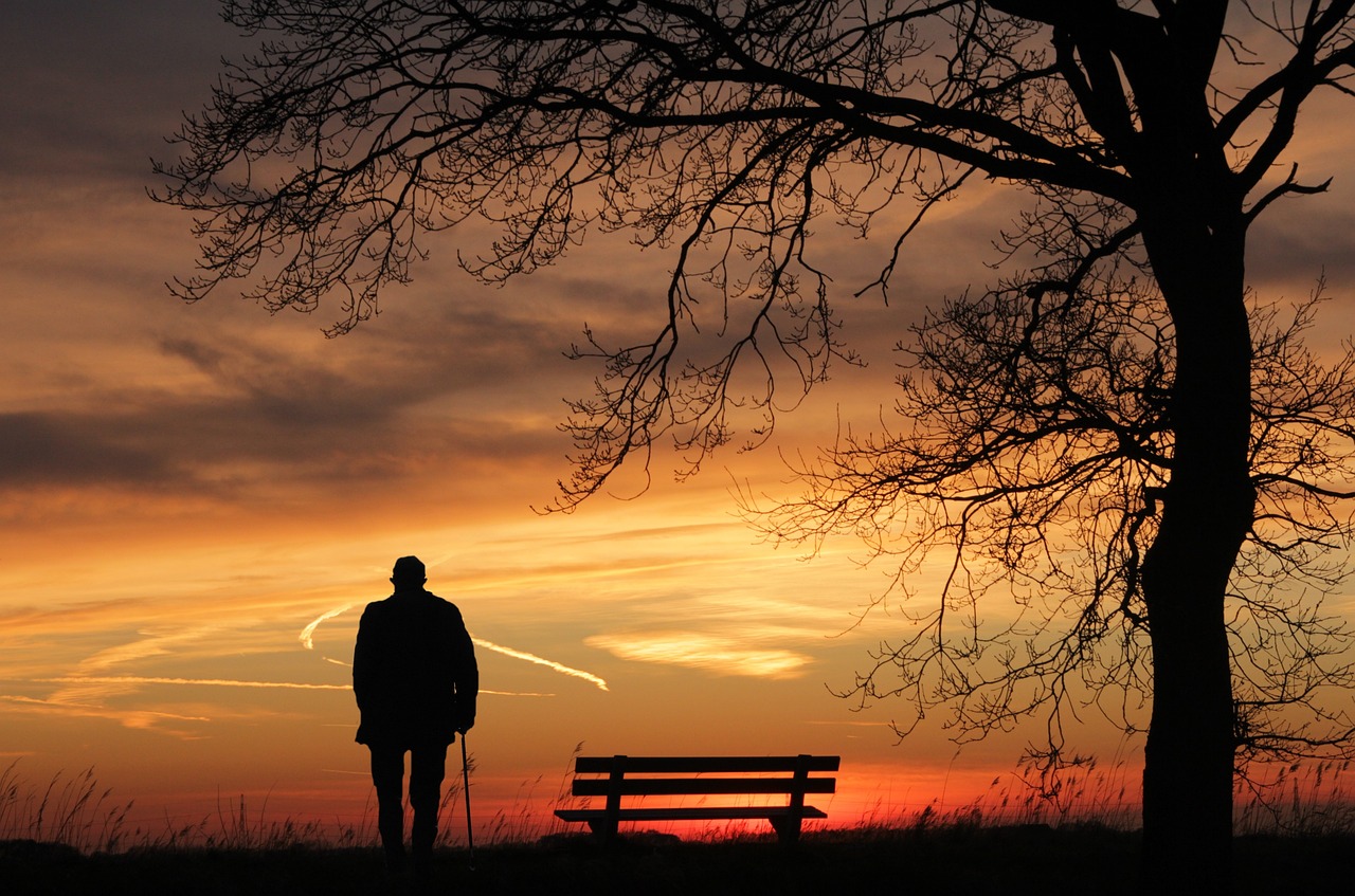 Peinture Numérique Du Triste Homme Image stock - Image du