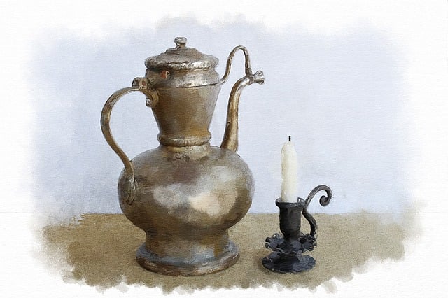 Free watercolor drawing still life illustration