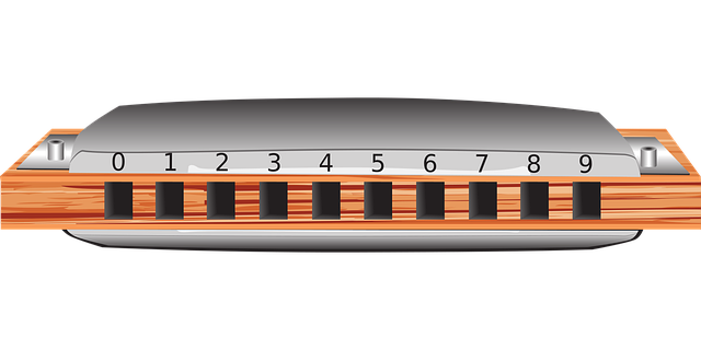 Free harmonica mondharp music vector