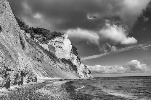 Natur, Schwarzweißfotografie, Landschaft