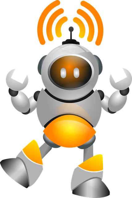 Free design robot technology illustration