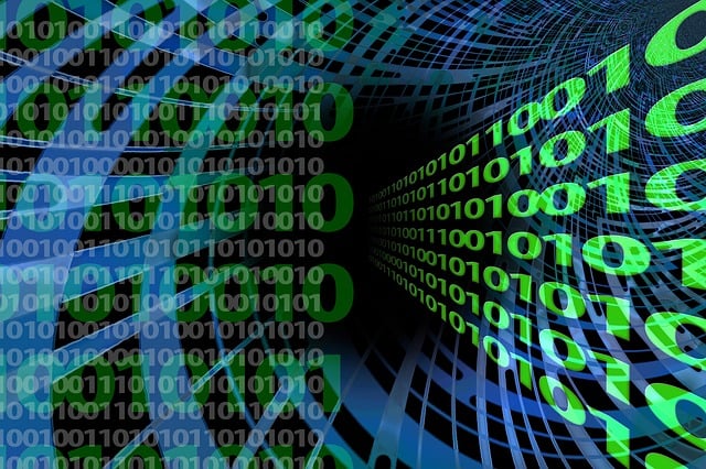 Free binary binary code binary system illustration