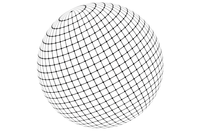 Free bullet ball globe illustration
