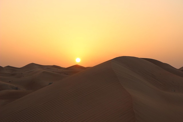 Desierto, Atardecer, Amanecer