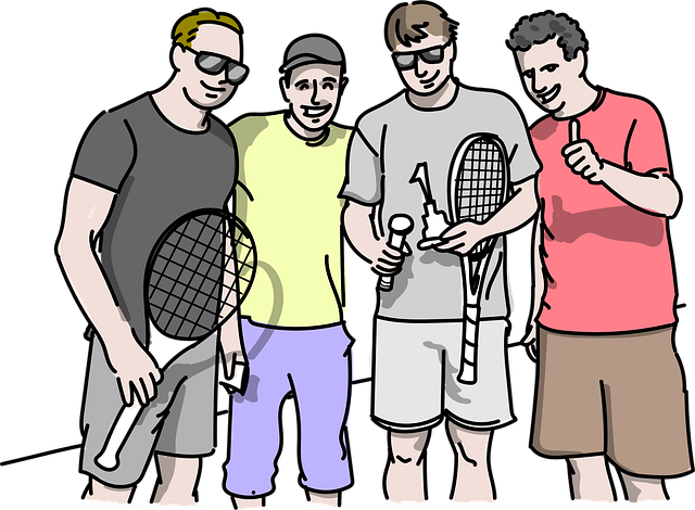 Download free HD stock image of Friends Tennis Free friends tennis play vector
