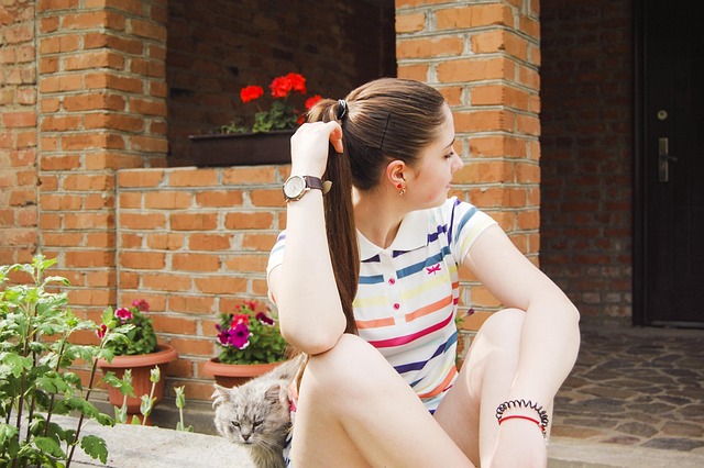 Free Woman Outdoors photo and picture