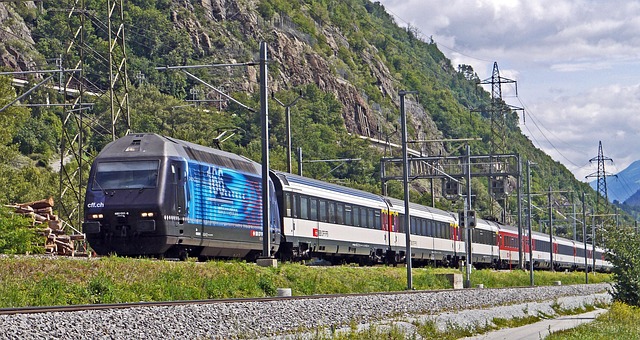 Free Express Train Swiss Federal Railway photo and picture