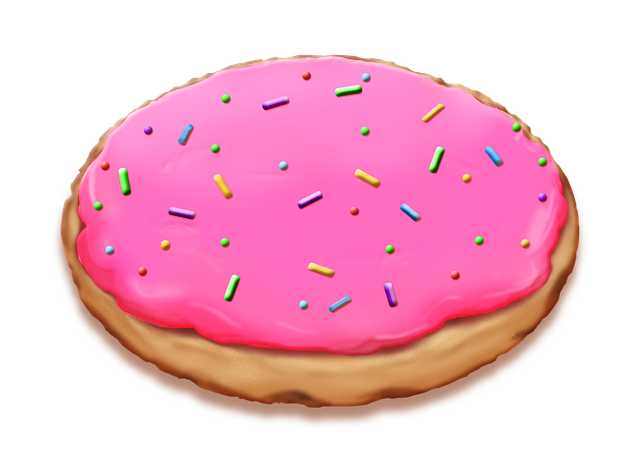 Free cookie candy food illustration