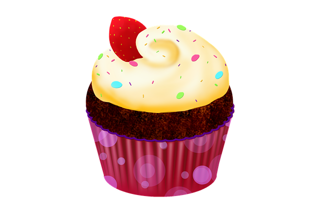 Free cupcake cupcakes cake illustration