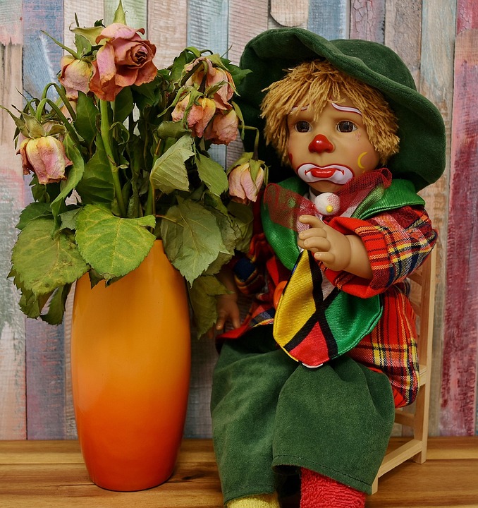 Clown Triste Roses · Photo gratuite sur Pixabay