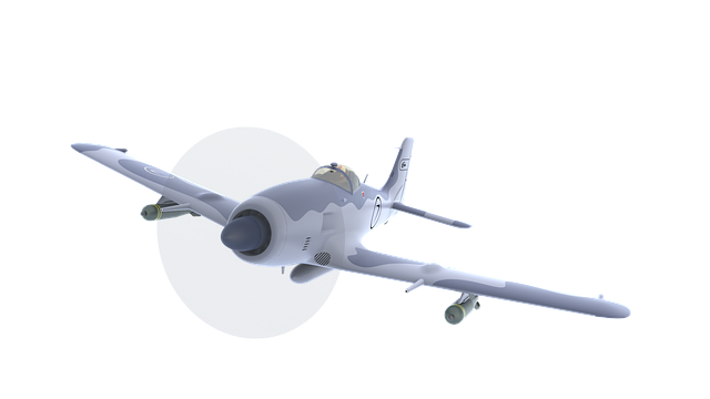 Free airplane wing flight illustration
