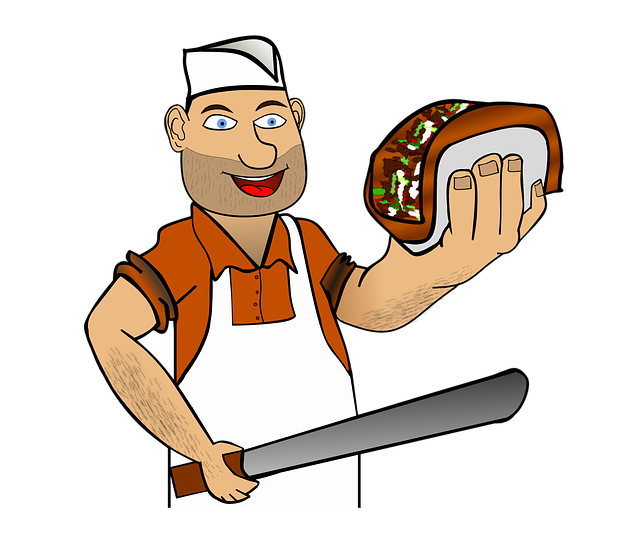 Free local delivery service snack illustration