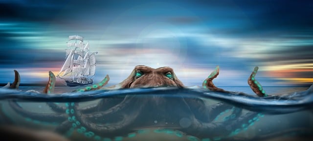 Free sea ocean nature illustration