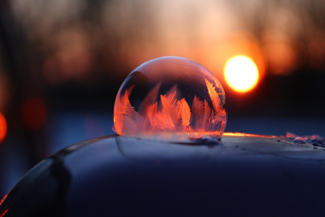 Free Frost Bubble Soap Bubble photo and picture