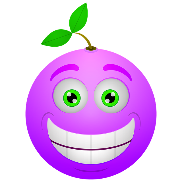 Free smiley berry happy illustration