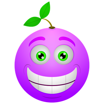 Smiley, Beere, Glücklich, Lächeln