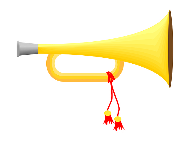 Free megaphone speaker announcement illustration