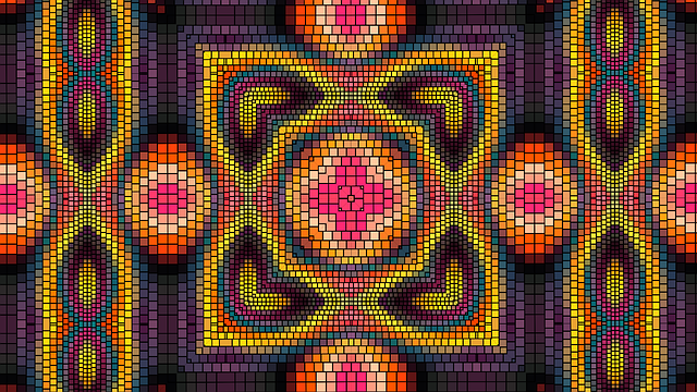 Download free HD stock image of Kaleidoscope Art Pattern Free kaleidoscope art pattern ornament illustration