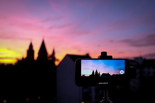 Atardecer, Oscuridad, Panorama, Amanecer