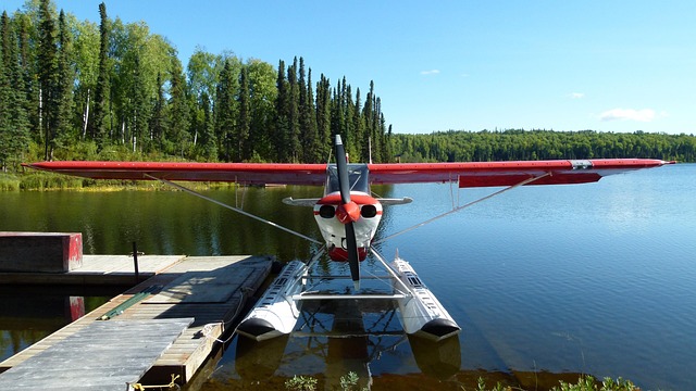 waters, lake, seaplane, nature, travel