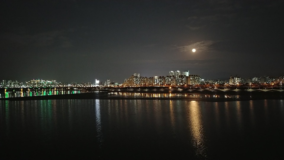 City Han River Bridge Night - Free photo on Pixabay