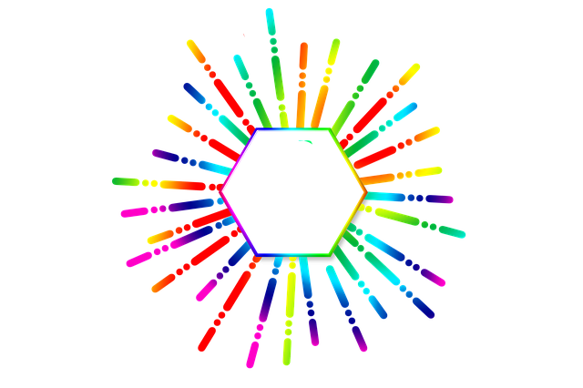 Free icon star multicoloured illustration