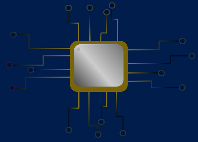 Free Microchip Electro illustration and picture